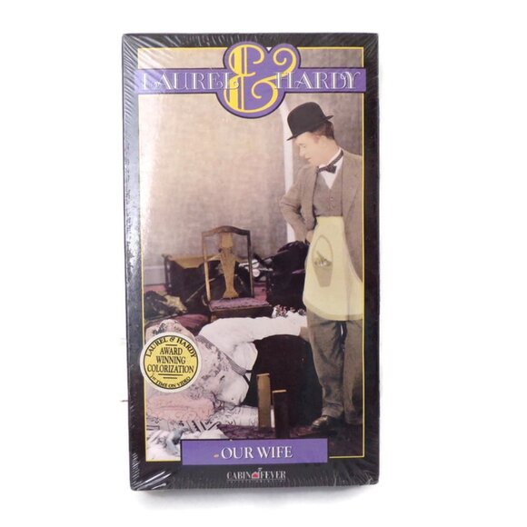 Lot of 9 Laurel & Hardy Cabin Fever Series VHS 7 New Sealed 2 Opened - Picture 7 of 10